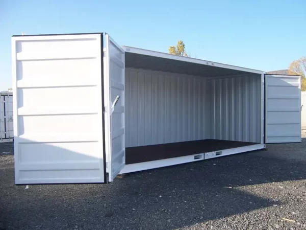container-20-pieds-blanc-ouverture-laterale