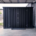 conteneur-acier-galvanise-noir-ral9005
