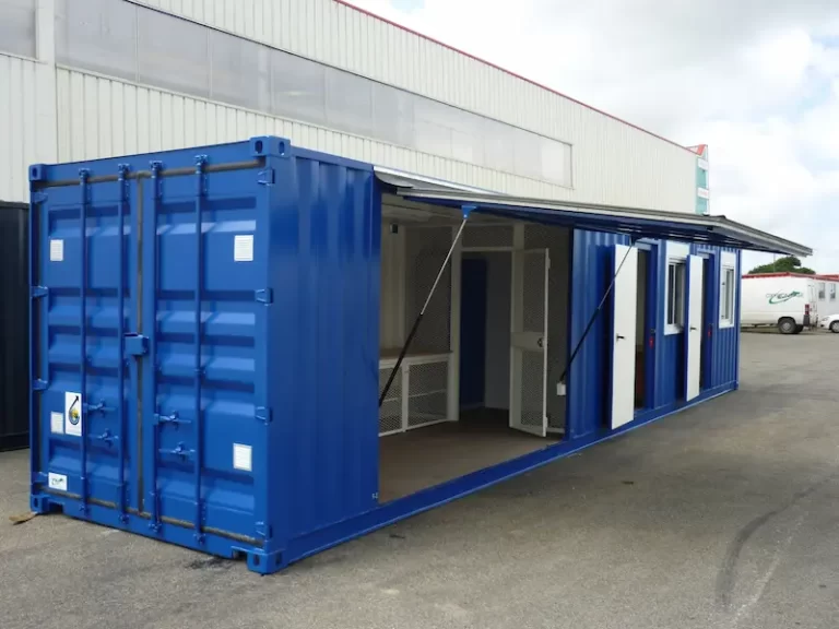 Comment utiliser un conteneur pour le stockage sur chantier ?